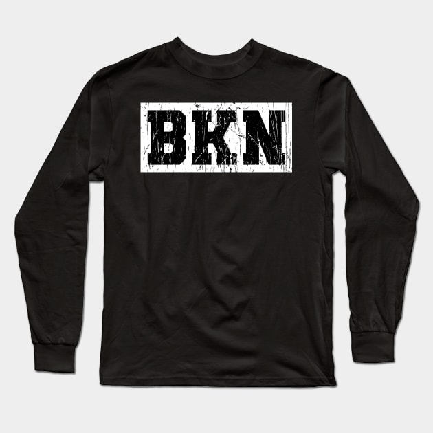 BKN / Nets Long Sleeve T-Shirt by Nagorniak